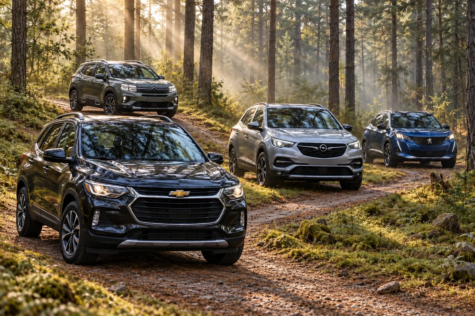 Easytronic Tamiri hizmeti için Opel, Chevrolet, Peugeot ve Citroën araç görseli