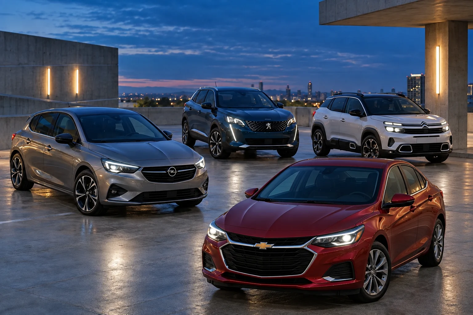 EPS Arızası hizmeti için Opel, Chevrolet, Peugeot ve Citroën araç görseli