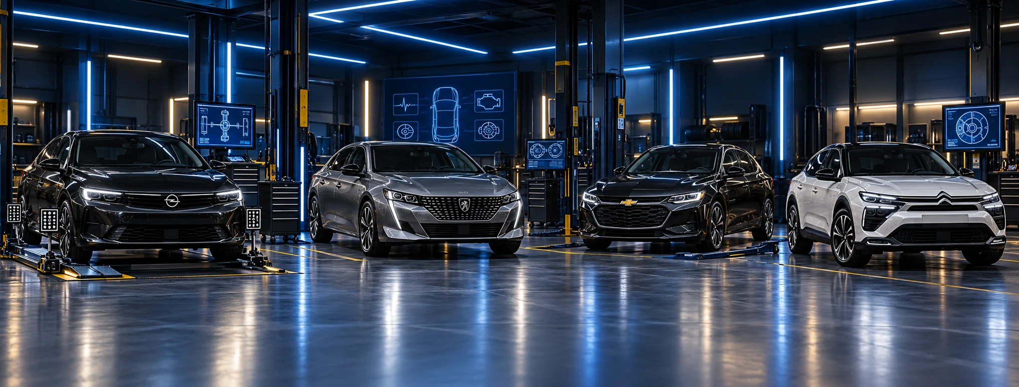 Servise gelmeden önce hangi bilgileri hazırlamalısınız? yazısı için Opel, Chevrolet, Peugeot ve Citroën araç görseli